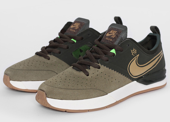 Nike Sb Ba Olive Gold 3