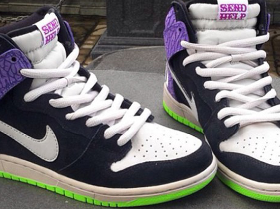 Nike SB Dunk High "Send Help"