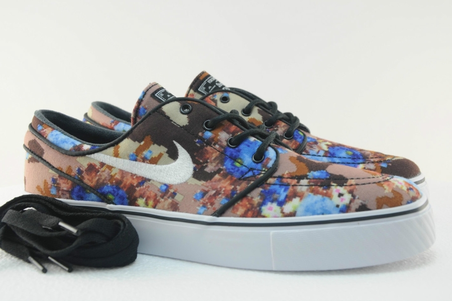 Nike Sb Janoski Blue Digi Floral 02