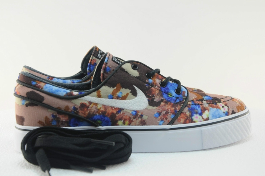 Nike Sb Janoski Blue Digi Floral 09