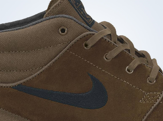 Nike Sb Janoski Mid Military Brown