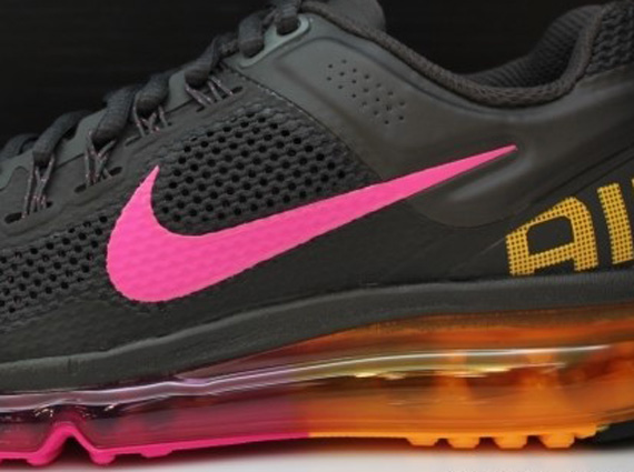 Nike WMNS Air Max+ 2013 – Grey – Pink – Yellow