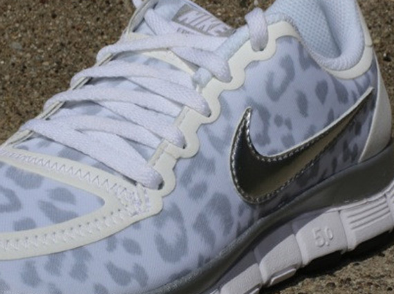 Nike WMNS Free 5.0 V4 "Cheetah" - White