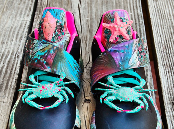 Nike Zoom KD IV “Summer Sunset” Customs by Gourmet Kickz