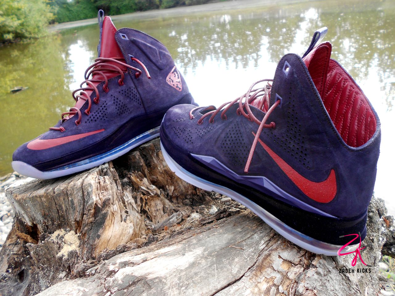 Plum Lebron Ext Customs 9