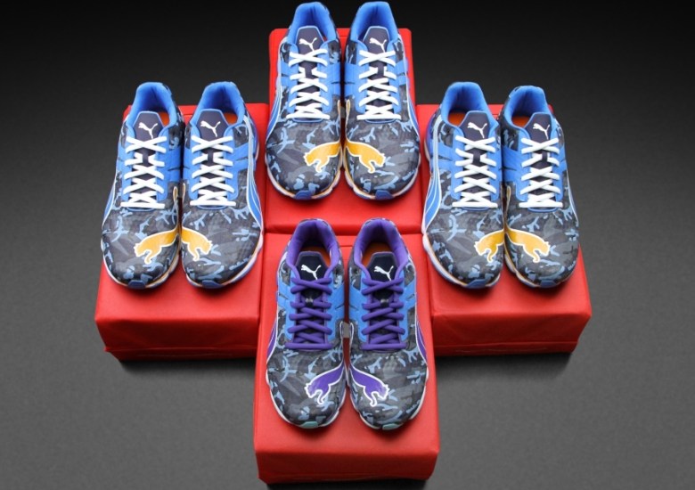 PUMA “Cheetah & Camobium Pack” Customs by Zhijun Wang