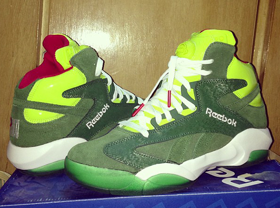 Reebok Shaq Attaq Ghost Of Christmas Present