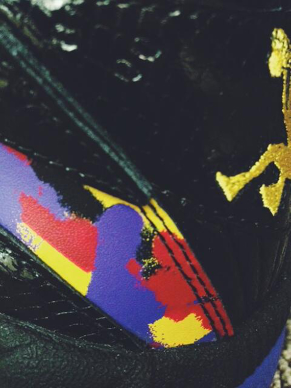 Reebok Shaqnosis Black Multi Color Teaser 2