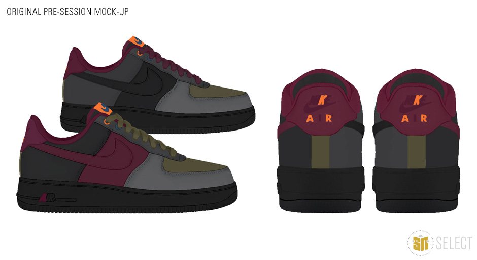 Sn Select Nike Air Force 1 Bespoke Aaron Kr 27