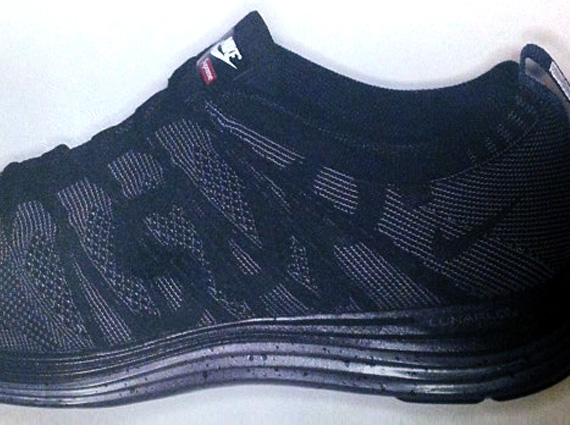 Supreme x Nike Flyknit Lunar1+ – Black