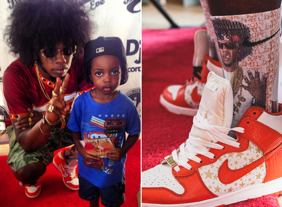 Trinidad James Nike Sb Dunk High Wish Atl Event 091