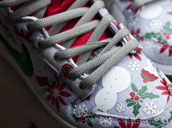 Ugly Christmas Sweater Nike Sb Dunk High 1