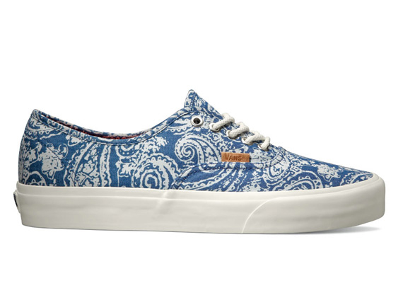 Vans California Paisley Blue