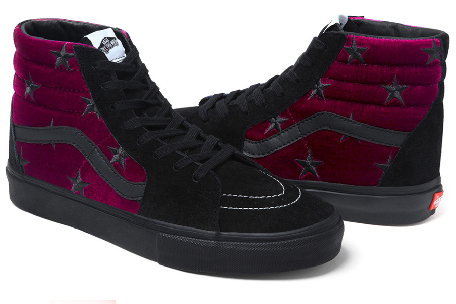 Vans Supreme Velvet Stars 8