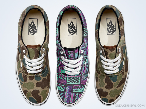 Vans Van Doren Era + Slip-On - October 2013 Releases