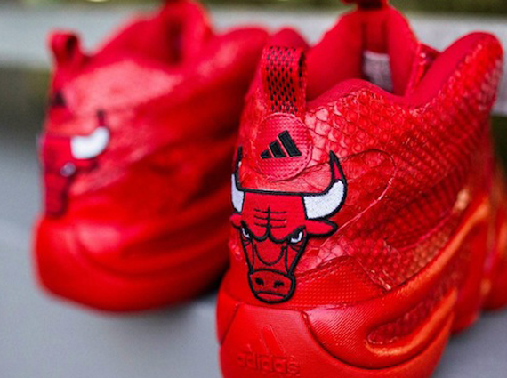 adidas Crazy 8 Red Python Customs for Jimmy Butler by JP Custom Kicks