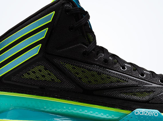 adidas Crazy Light 3 - Black - Blast Emerald