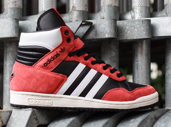 Adidas Decade Hi Red Black 3