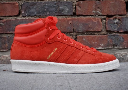 adidas Originals Americana Hi 88 – Red – White