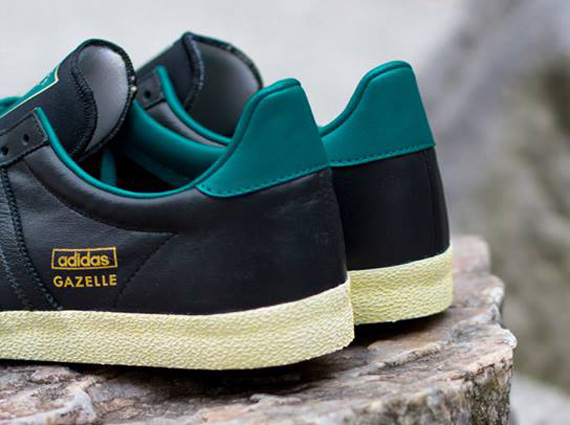 Adidas Originals Gazelle Black Teal 1