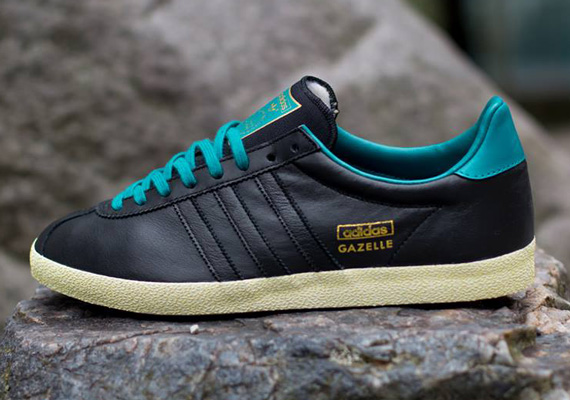 adidas Originals Gazelle OG - Black - Teal