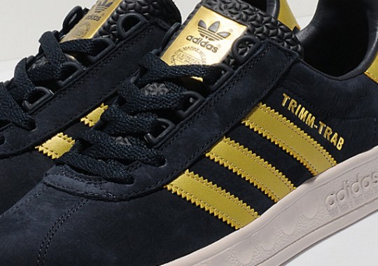 adidas Originals Trimm Trab – Ink – Gold