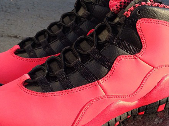 Air Jordan 10 GS "Fusion Red"