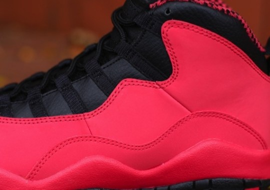 Air Jordan 10 GS – Fusion Red – Black | Release Date