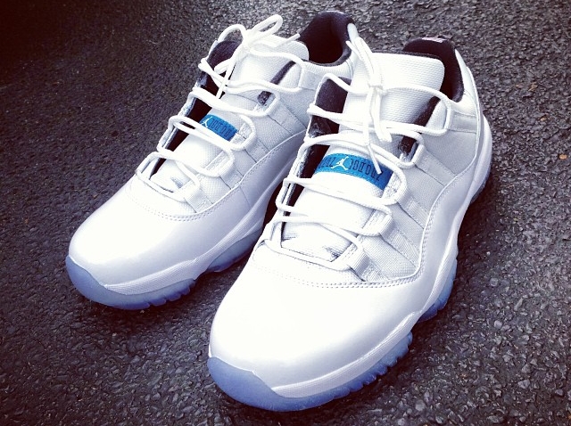 Air Jordan 11 Low "Columbia" by 2 Nice Customs