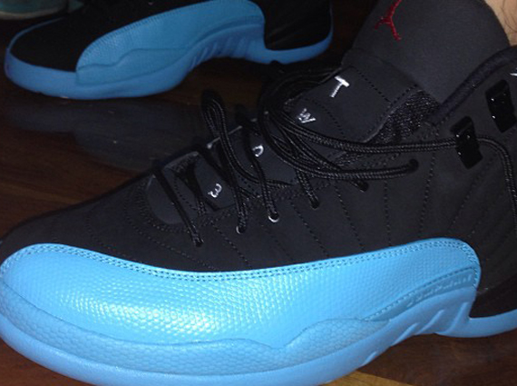 Air Jordan 12 Gamma Blue On Feet 1