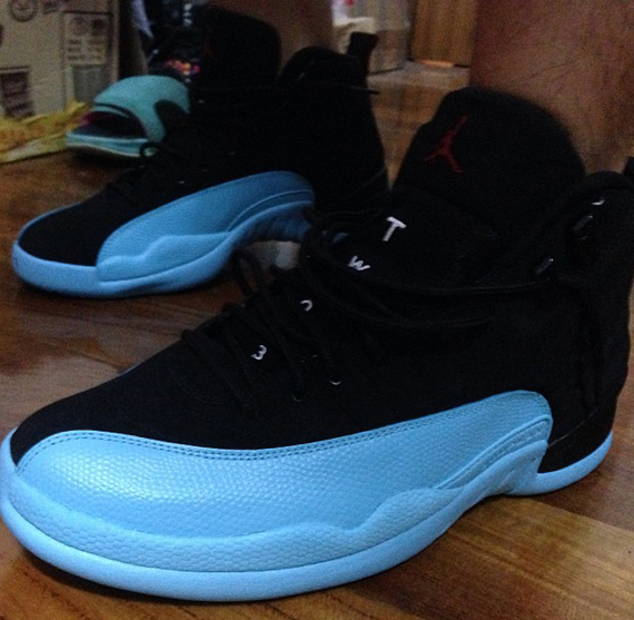 Air Jordan 12 Gamma Blue On Feet 2