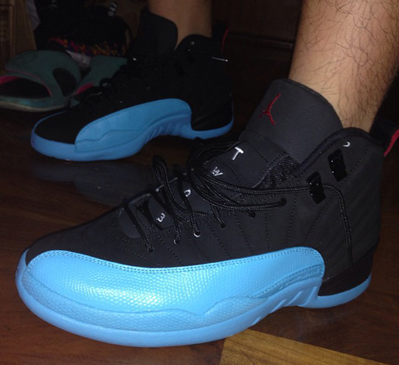 Air Jordan 12 Gamma Blue On Feet 3