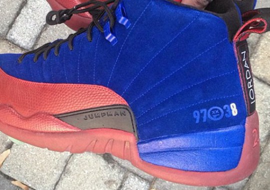 Air Jordan 12 “Sixers” by Mache Customs for Tony Wroten