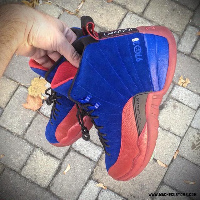 Air Jordan 12 Sixers By Mache Customs For Tony Wroten 3
