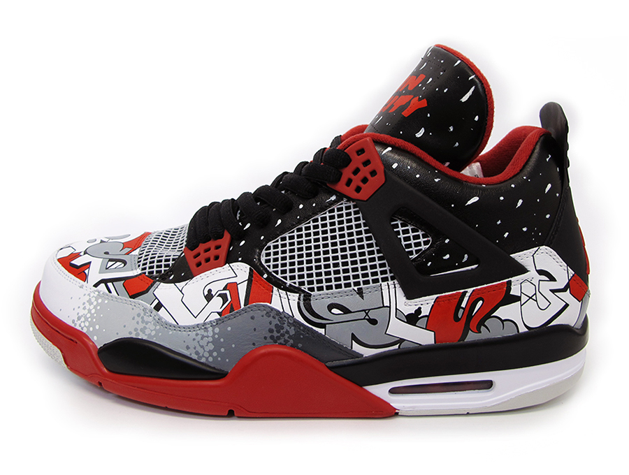 Air Jordan Iv Sinner Customs 2