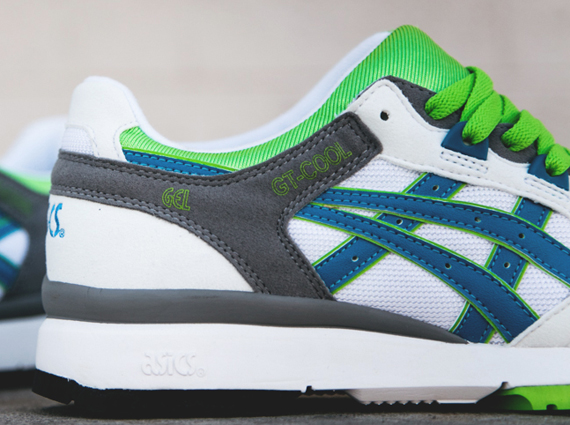 Asics GT-Cool – White – Green – Blue – Grey