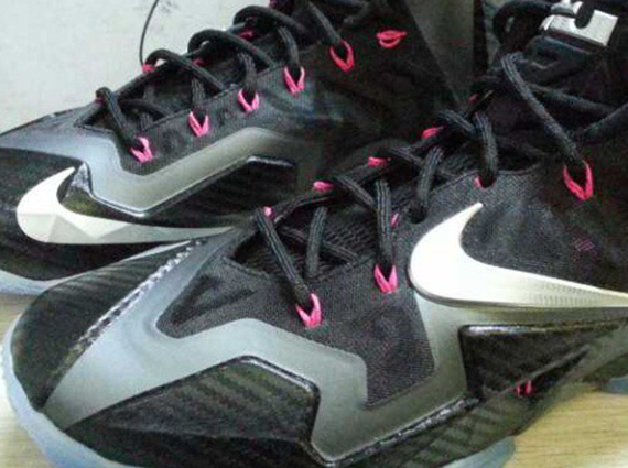 Carbon Fiber Lebron 11 Black Pink