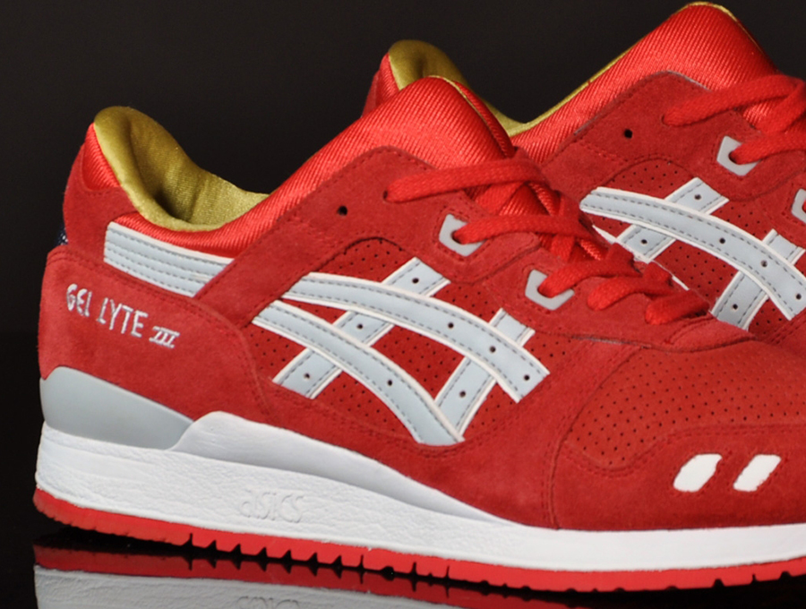 Christmas Santa Asics Gel Lyte Iii 4