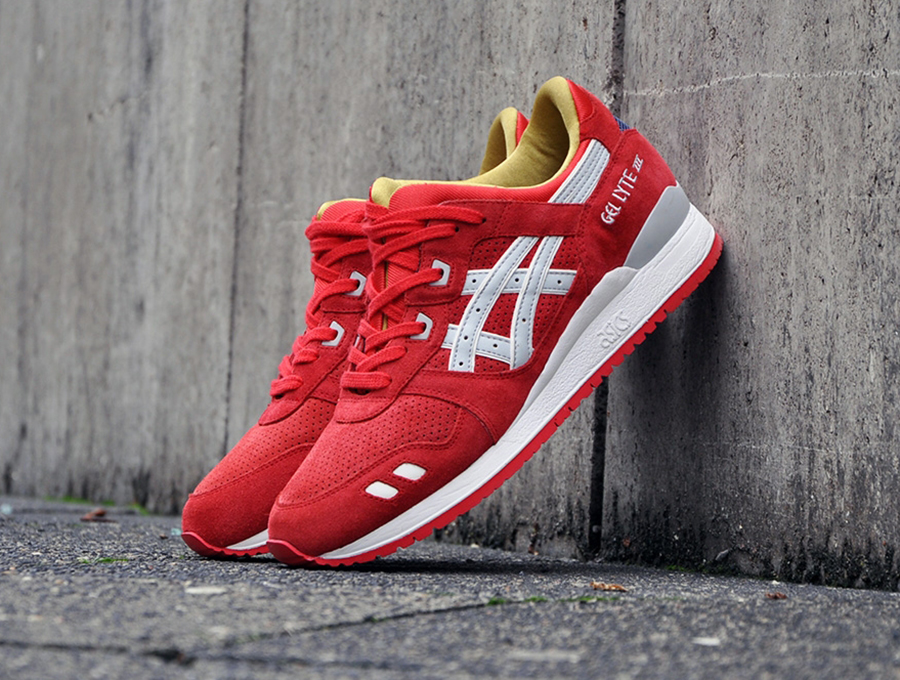 Christmas Santa Asics Gel Lyte Iii 6