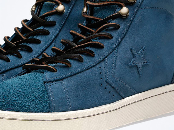 Converse First String Pro Leather Zip – Orion Blue