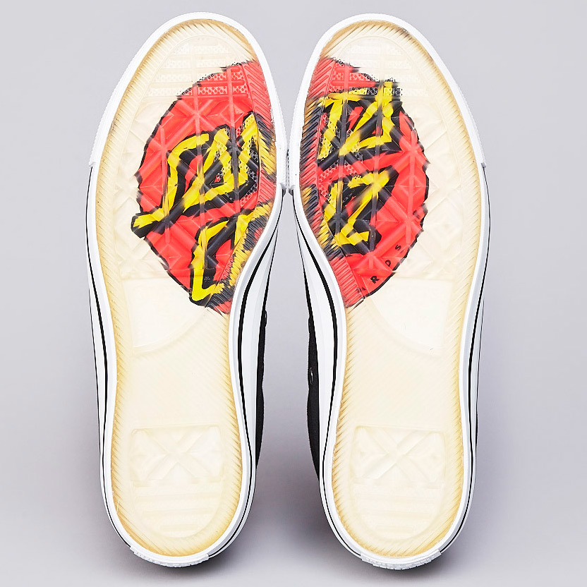 Converse Santa Cruz Cts Ox Black White 2