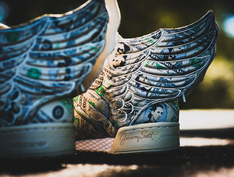 Jeremy Scott x adidas Originals Wings 2.0 "Dollars" - Available