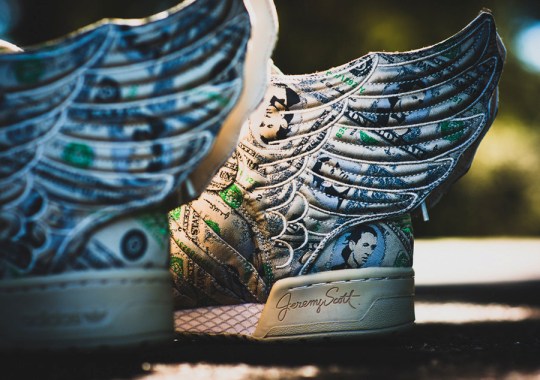 Jeremy Scott x adidas Originals Wings 2.0 “Dollars” – Available