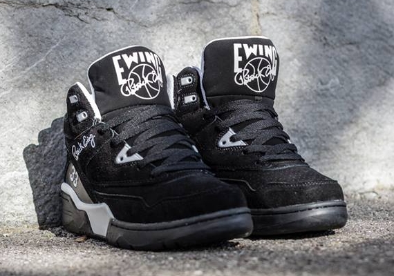 Ewing Athletics Guard Black White 01