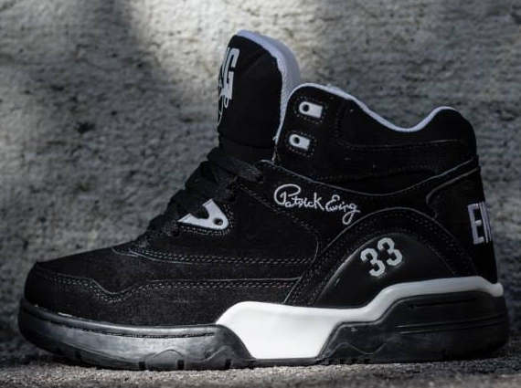 Ewing Athletics Guard Black White 02