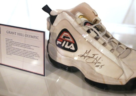 Fila Grant Hill Olympic Sneakers Inducted Into Bata Shoe Museum