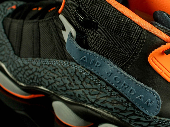 Jordan 6 Rings "Elephant" - Black - Orange