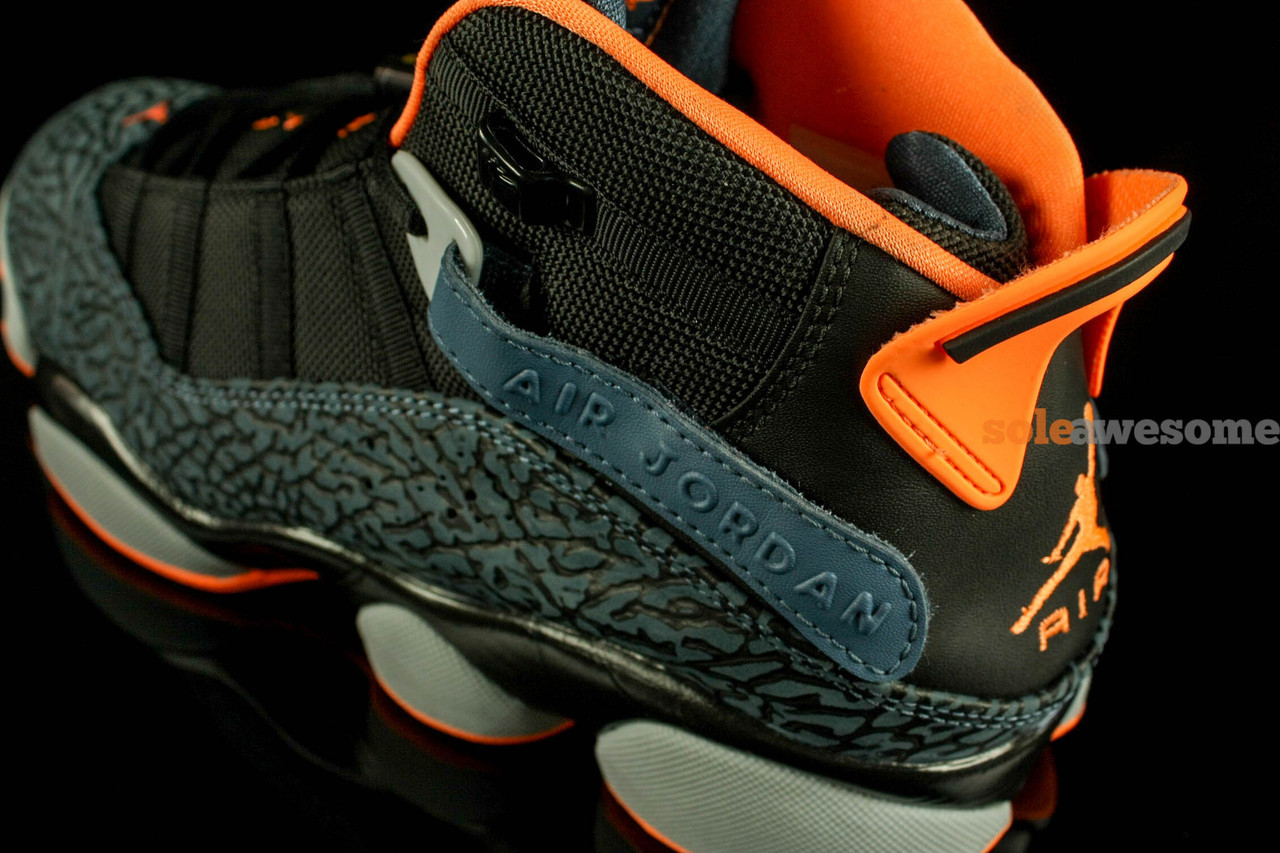 Jordan 6 Rings Elephant Black Orange 01