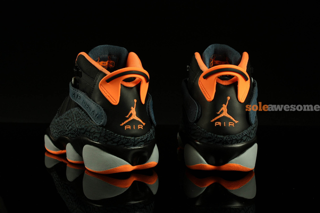 Jordan 6 Rings Elephant Black Orange 04
