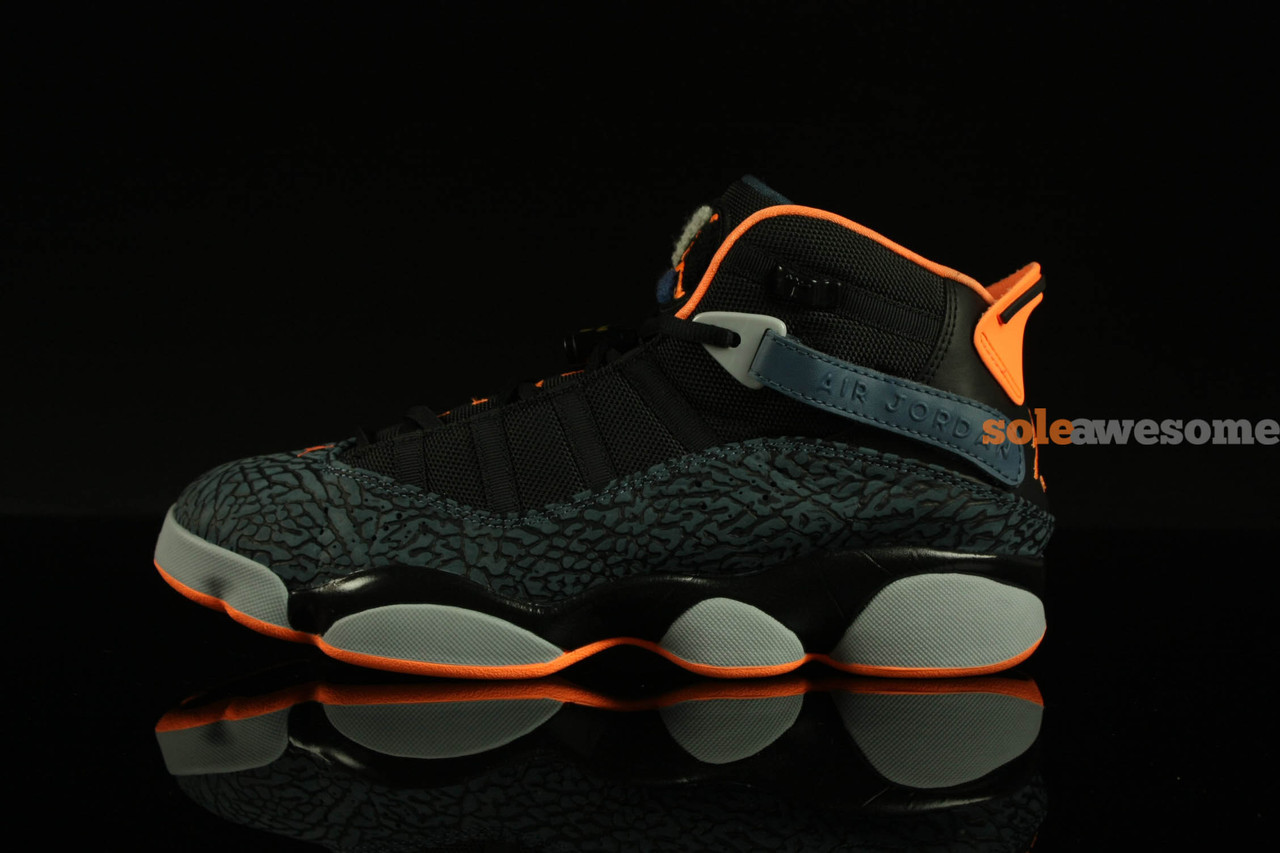 Jordan 6 Rings Elephant Black Orange 07